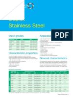 Outokumpu Duplex Stainless Steel Data Sheet