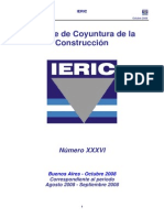 Informe de Coyuntura de la Construcción Octubre 2008