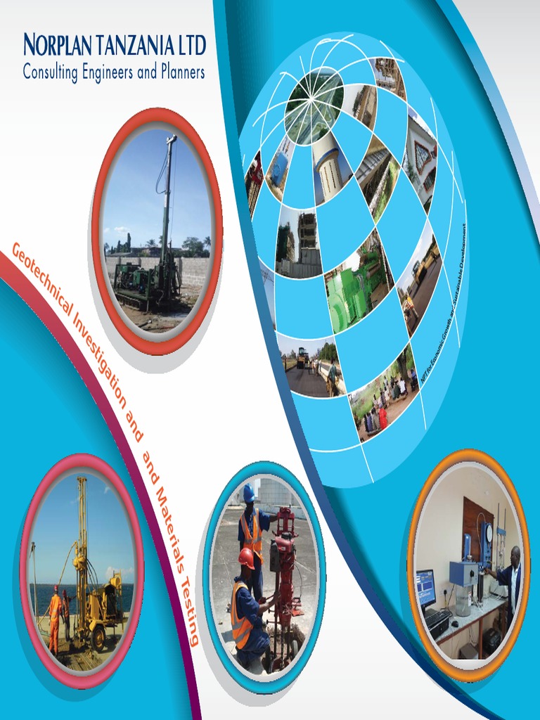NORPLAN Tanzania Geotechnical Engineerig | PDF | Drilling Rig | Soil