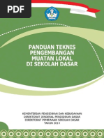 Download Panduan Teknis Pengembangan Muatan Lokal Di Sekolah Dasar by Omay Widyana SN245821970 doc pdf