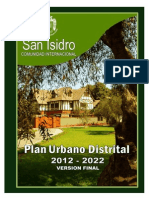 Plan Urbano San Isidro 2012-2022