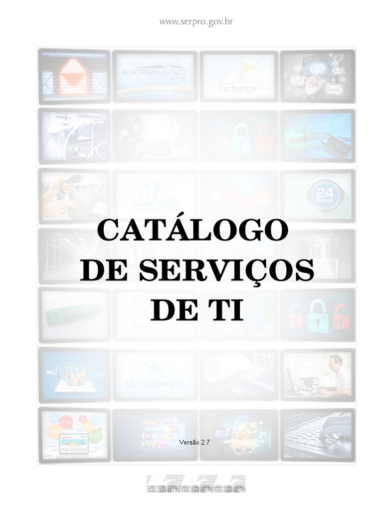 Catalogo Servicos de TI - V2.7-1 | PDF | Tecnologia da Informação |  Servidor (informática)