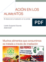 Ppt. Irradiación en Los Alimentos