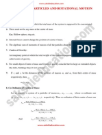 7.system of Particles and Rotational Motion