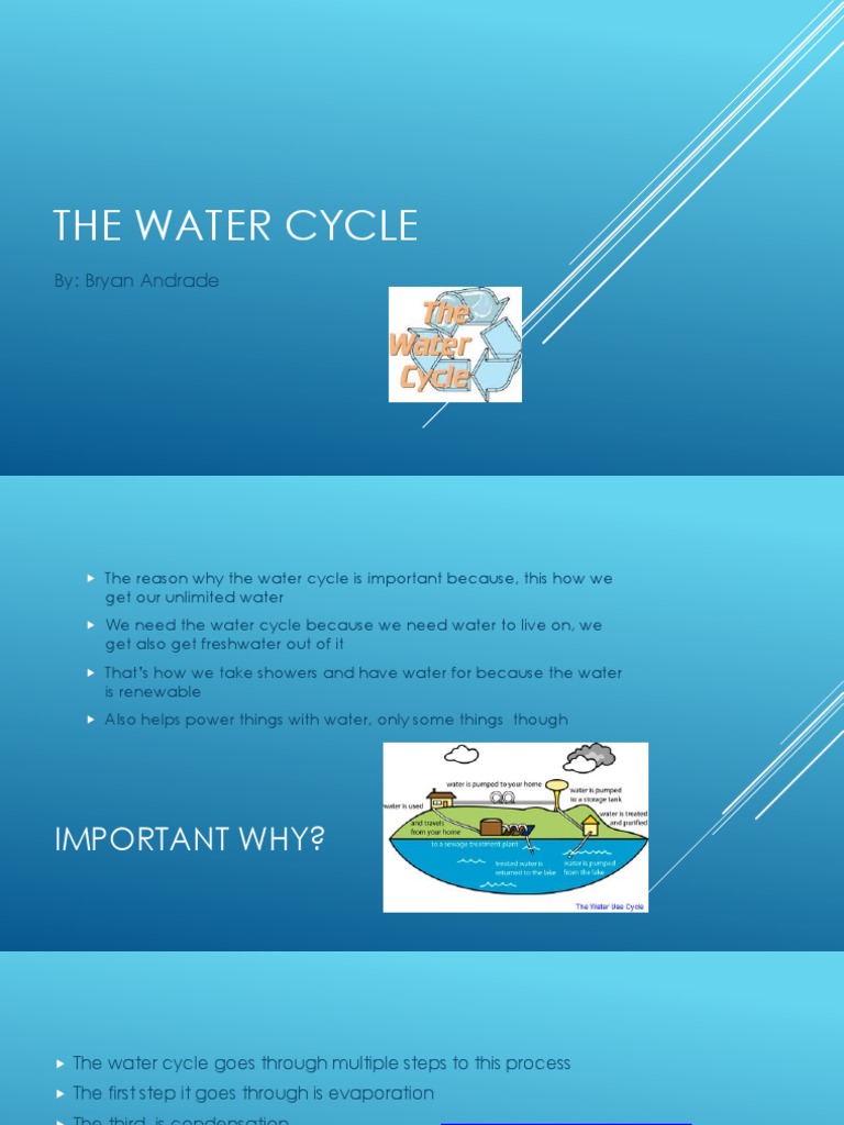 Understanding the Water Cycle Processes | PDF