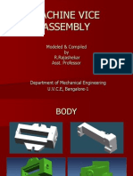 Machine Vice Assembly Diagrams