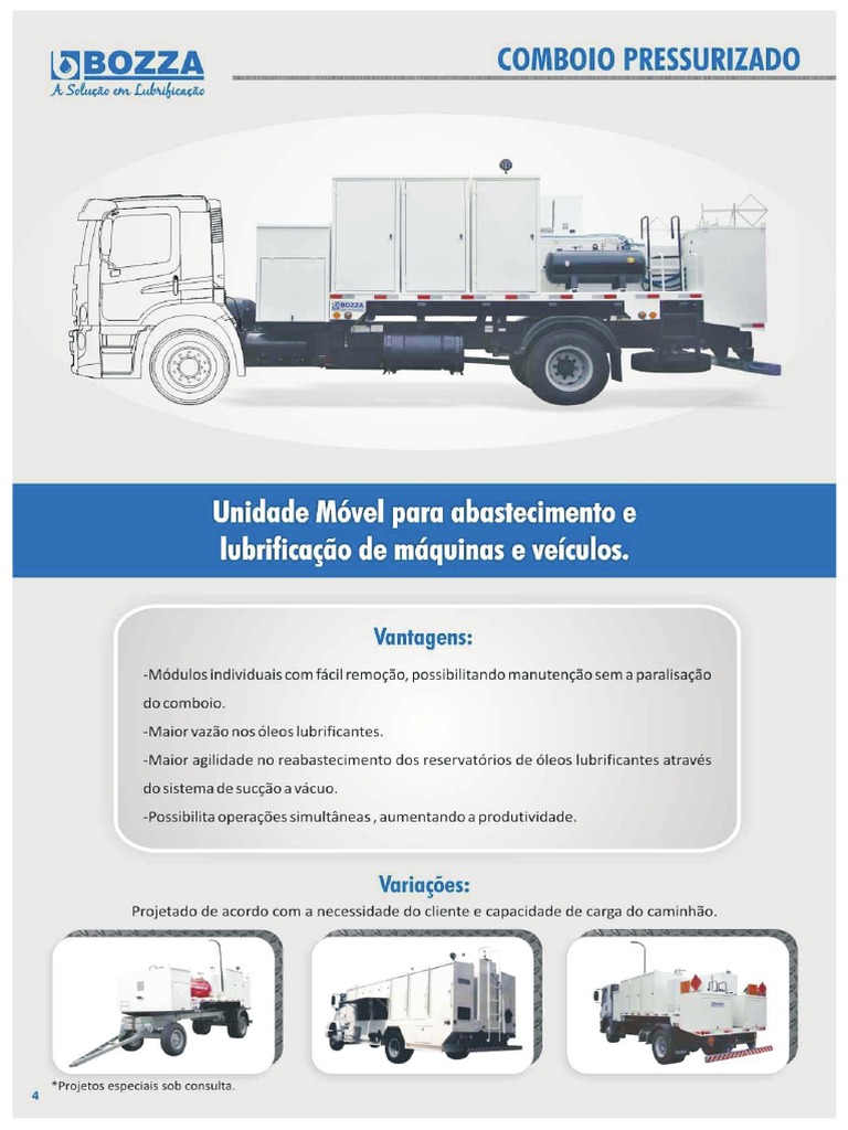 BOZZA Comboio Pressurizado | PDF