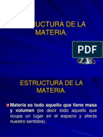 Pres 1 Estructura de La Materia