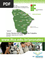 Apostila do Curso Tecnico Segurança do Trabalho