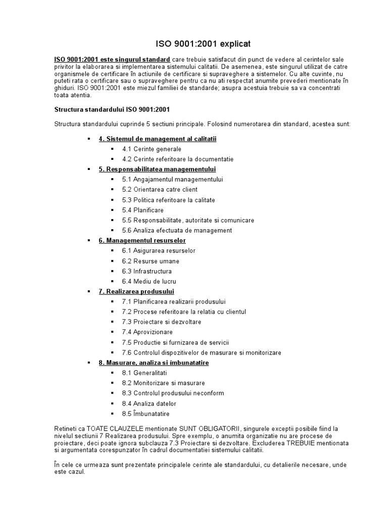 ISO 9001 Explicat | PDF