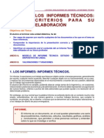 LECCION 03 - Los Informes Técnico - Criterios Para Sus Elaboración