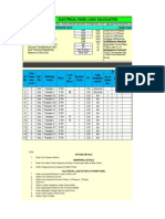 Electrical Distribution Board Schedule Template