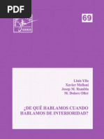 Barnetasunaz Mintzo Zer Esan Nahi Dugu