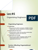 Organizing Engineers