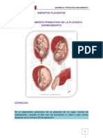 Abruptio Placentae/obstetricia