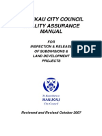 Quality Assurance Manual PDF