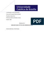 Análise Qualitativa de Biomoléculas - Bioquimica