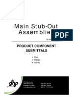 Commercial Main Stub-Out Assembly Product Component Submittal 2010