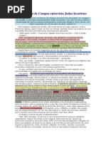 Humberto de Campos Entrevista Judas Iscariotes-psic Chico Xavier