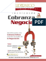 Brief Seminario Taller Técnicas de Cobranza Negociada Nov 2014