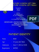 Case Report Orto - Tibial Shaft Fracture