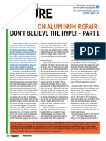 Warning On Aluminum Repair - Part 1