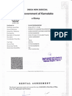 Government Karnataka: Rental Agreement