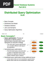 Distributed Cost Model