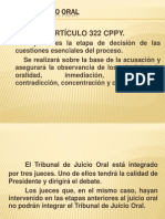 Etapa del Juicio Oral 