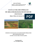 Manual Para a Recuperação de Áreas Degradadas Do Estado de São Paulo