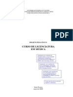 1 - PPC Lic. Em Musica UFPB 2009 - Atualizado Com Libras e Novos Instrumentos e Disciplinas