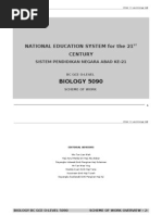 Download SPN21 Biology SoW 2009 by Yenny Tiga SN24586742 doc pdf