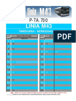 Transport m43 - Timisoara
