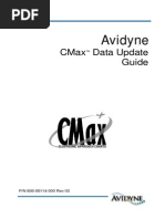 Avidyne: Cmax Data Update Guide