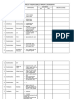 Lista de Sustancias Utilizadas en Las Granjas Camaroneras