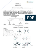 11 Chemistry Notes Ch13 Hydrocarbons