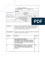 University of Mumbai CLASS: T.E. (Electronics Engineering) Semester - VI Subject