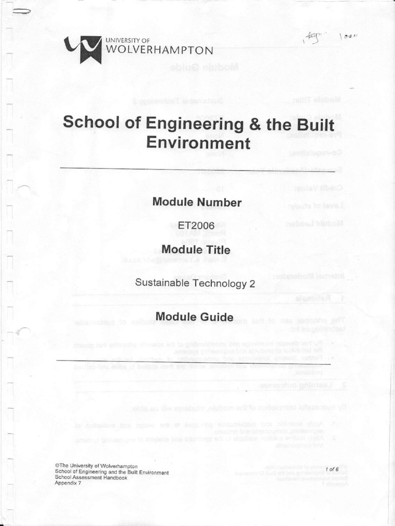 Sustainable Technology 2 - Part 2 | PDF | Bending | Materials Science
