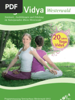 Download Yoga Vidya Westerwald Seminarkatalog 2011 by Yoga Vidya SN24587939 doc pdf