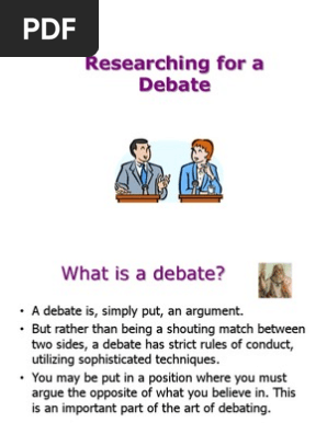 Debate