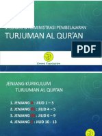 Kurikulum & Administrasi Turjuman Al Qur'An