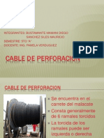 EXPOSICION Cable de Perforación