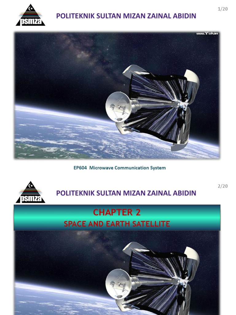Microwave Chapter 2 Communications Satellite Satellite