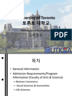 university of toronto kor