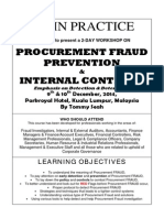 Procurement Fraud & Internal Controls