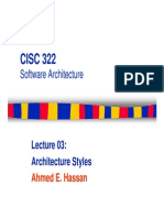 CISC322_03_ArchitectureStyles