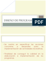 Diseño de Programas