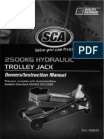 SCA 2500KG Hydraulic Jack