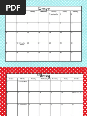 free printable 2015 Calendar