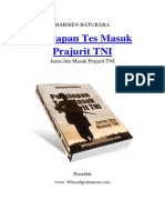 Download Persiapan Tes Masuk Prajurit TNI by Harmen Batubara SN245898247 doc pdf